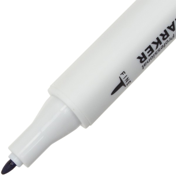 Маркер-скетч двусторонний Marco Brilliant blue 7800-6CB / B016