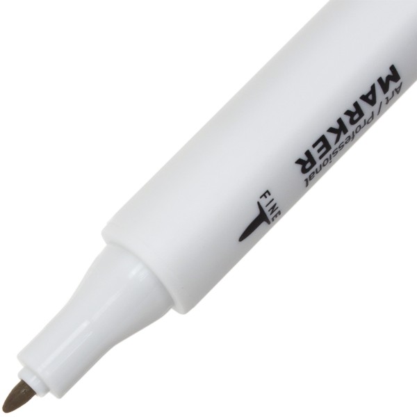 Маркер-скетч двусторонний Marco Warm grey 1 7800-6CB / WG01