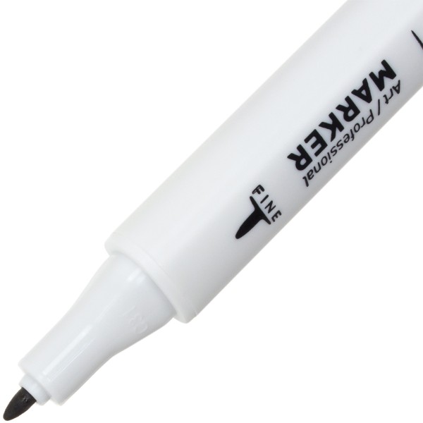 Маркер-скетч двусторонний Marco Warm grey 3 7800-6CB / WG03