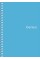  Блокнот на пружині A6 80 аркушів картонна обкладинка клітинка Student (4) (160) №A6-080-6807 K Школярик