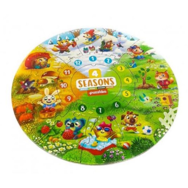  Пазлы Puzzlika 4 Сезона №15238