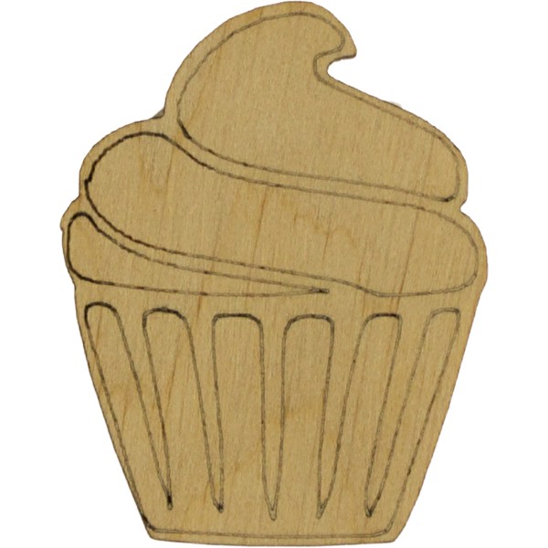 Пирожное 6х4см фанера ассорти (5)