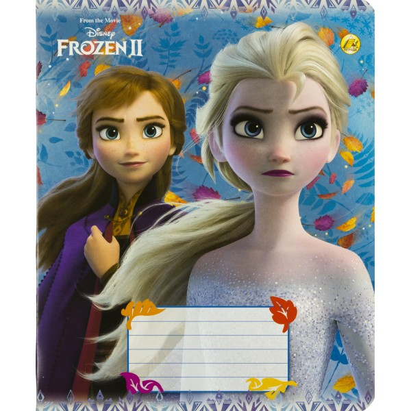 Тетрадь 18 листов клетка Disney.Frozen-2.Осень (20) (200) ТЕ11903