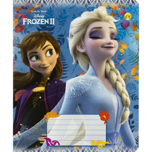 Тетрадь 18 листов клетка Disney.Frozen-2.Осень (20) (200) ТЕ11903
