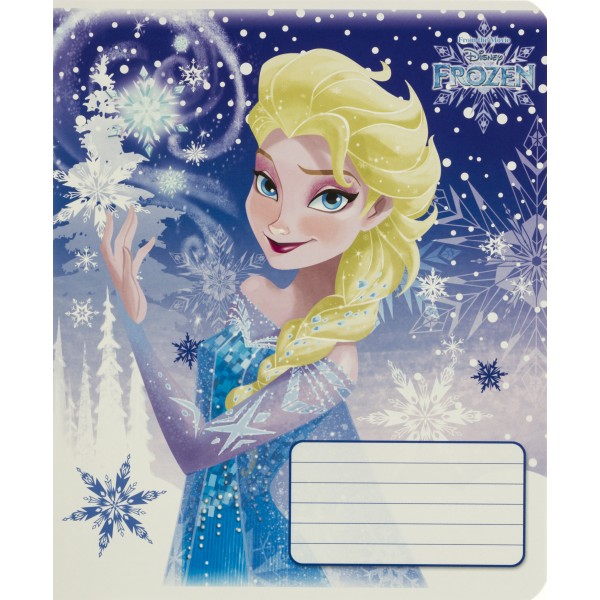 Зошит 18 аркушів лінія Disney.Frozen Сніжна (20) (200) №ТЕ11904  