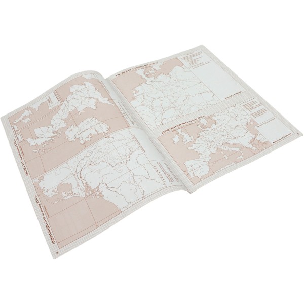 Контурна карта Всесвітня історія. Новий час (XV-XVIII) 8 клас