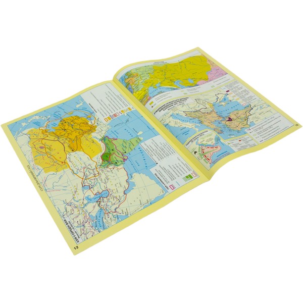 Атлас А4 "Всесвітня Історія.Історія середніх віків" 7кл №5795/Картографія/(50)