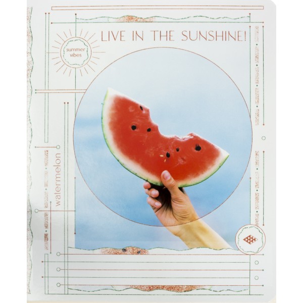 Зошит 12 аркушів клітинка Під сонячним світлом Поділля (25) (500) №22035   