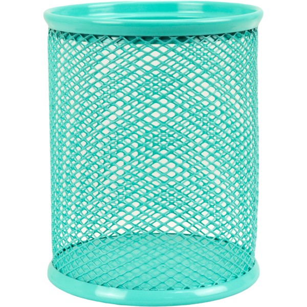 Підставка для ручок металева Kite кругла, бірюзова (12) (96) №K22-2110-16   