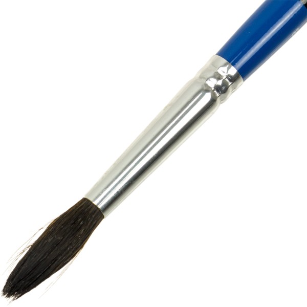 Кисточка художественная белка круглая 8 Rosa Start короткая ручка (6) 211/18621108