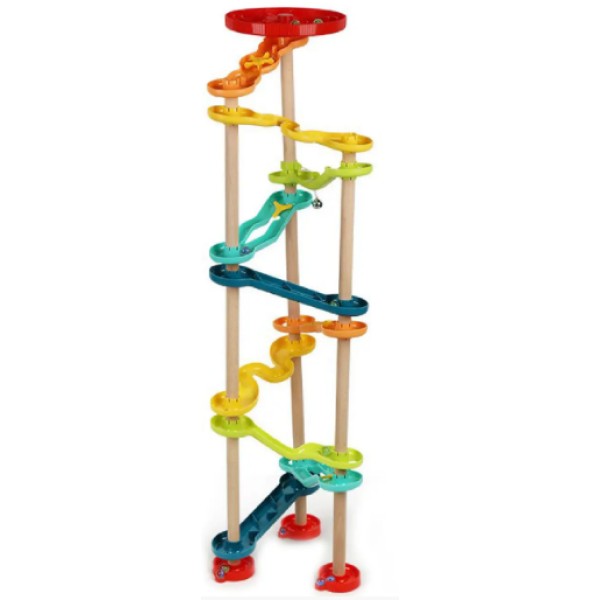 Іграшка дерев'яна Падаючі кульки 10 поверхів Top Bright №120463