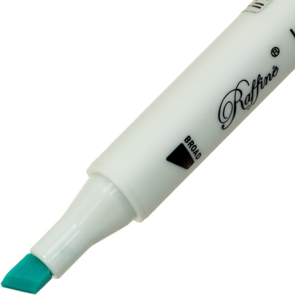 Маркер-скетч двусторонний Marco Mint blue №7800-6CB / B201