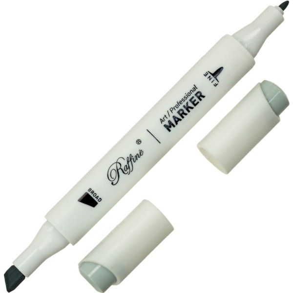 Маркер-скетч двусторонний Marco Green grey 1 (6) №7800-6CD / GG01