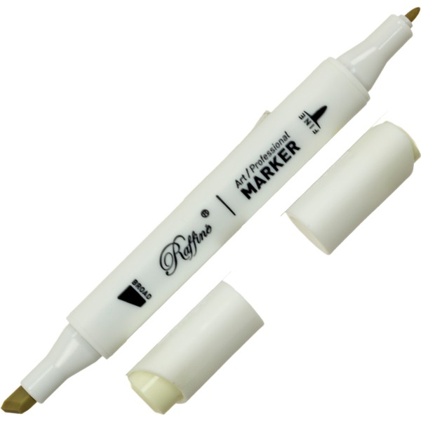 Маркер-скетч двусторонний Marco Dim green (6) №7800-6CB / Y000