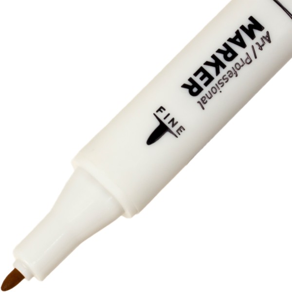 Маркер-скетч двусторонний Marco Yellow (6) №7800-6CB / Y314