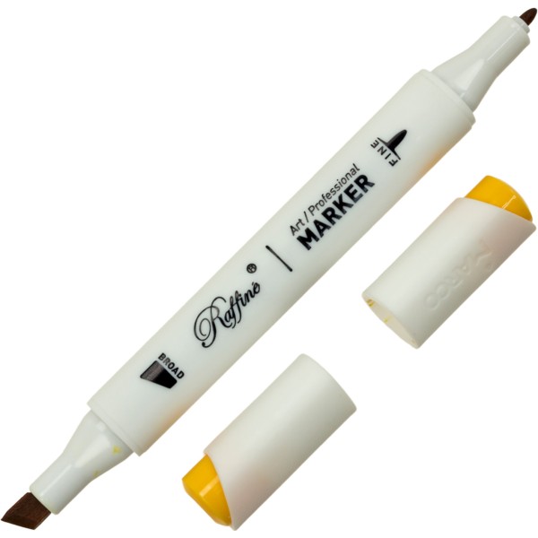 Маркер-скетч двусторонний Marco Marigold (6) №7800-6CB / Y416