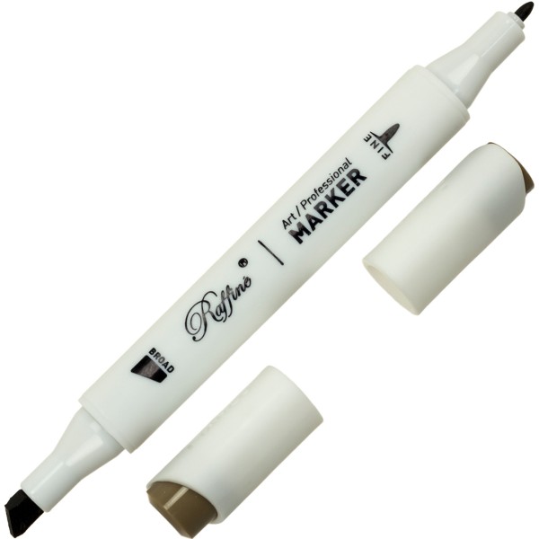 Маркер-скетч двусторонний Marco Bronze (6) №7800-6CB / Y552