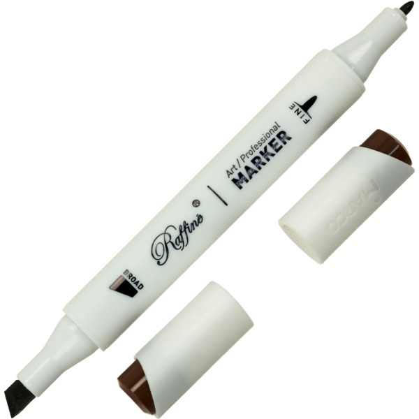 Маркер-скетч двусторонний Marco Bitter chocolate №7800-6CB / Y976