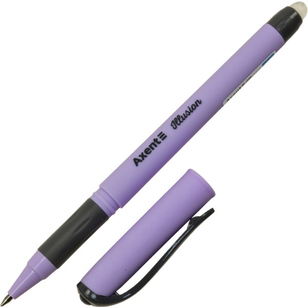  Ручка гелева Axent Illusion пиши-стирай синя (24) (288) (1728) №AG1094-02-А