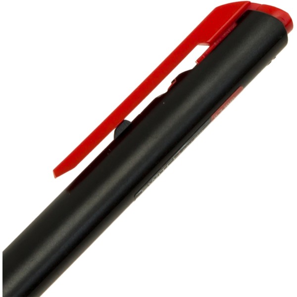  Ручка автоматическая шариковая масляная Linc Pentonic Switch 0,7 мм красная (10) (100) №411931