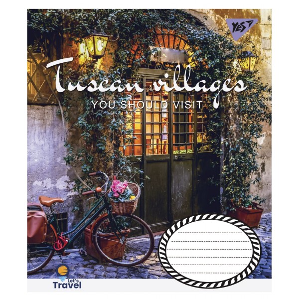 Зошит 48арк. лін. YES Tuscan villages №766032(10)(200)
