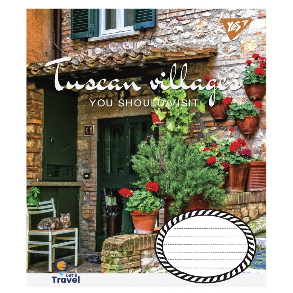 Зошит 48арк. лін. YES Tuscan villages №766032(10)(200)