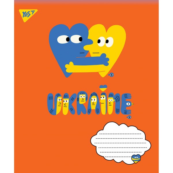 Зошит 60арк. лін. YES Ukraine №766243(10)(160)