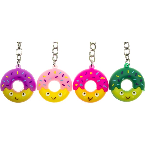 Брелок гумовий "Пончик" №3052(12)(600)