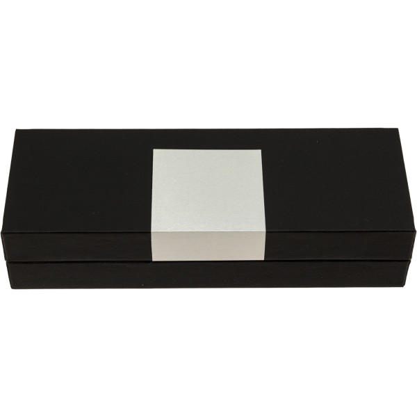 Ручка перова "Optima" №O15921-68-1P "З Україною в серці" корпус сріблястий із золотистим