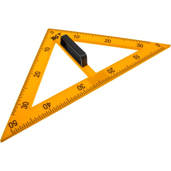 Трикутник пласт. "Yes" для дошок,рівнобедрений №370531(50)