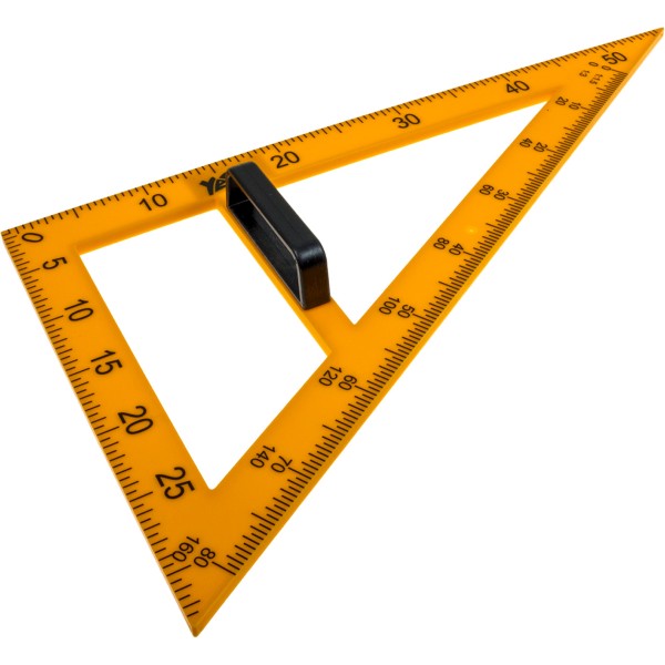 Трикутник пласт. "Yes" для дошок,прямокутний №370530(50)