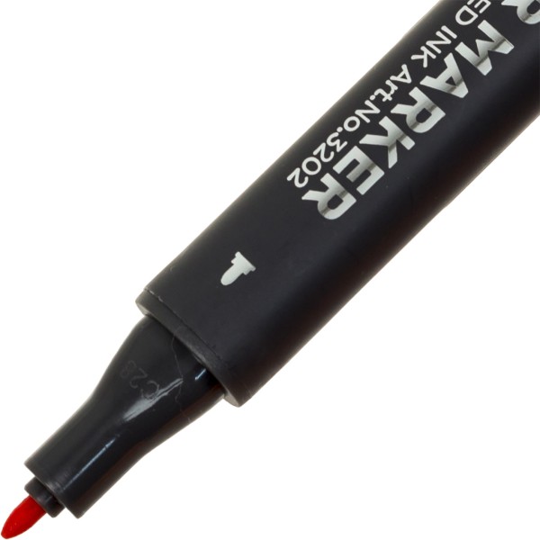 Маркер худож. двостор. "STA" №3202-23 помаранчевий(6)