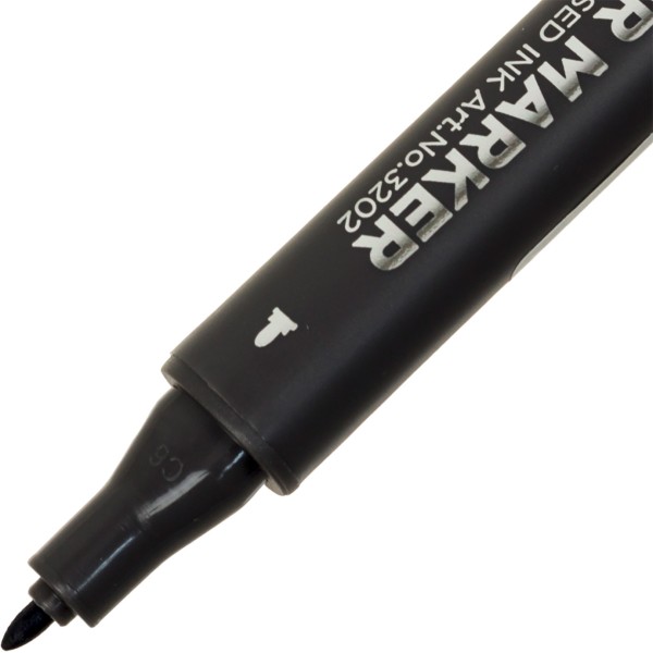 Маркер худож. двостор. "STA" №3202-62 синій морські хвилі(6)