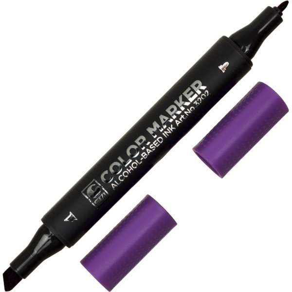 Маркер худож. двостор. "STA" №3202-83 фіолетова лаванда(6)