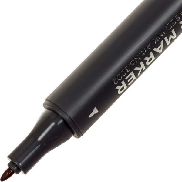 Маркер худож. двостор. "STA" №3202-87 азалія фіолетовий(6)