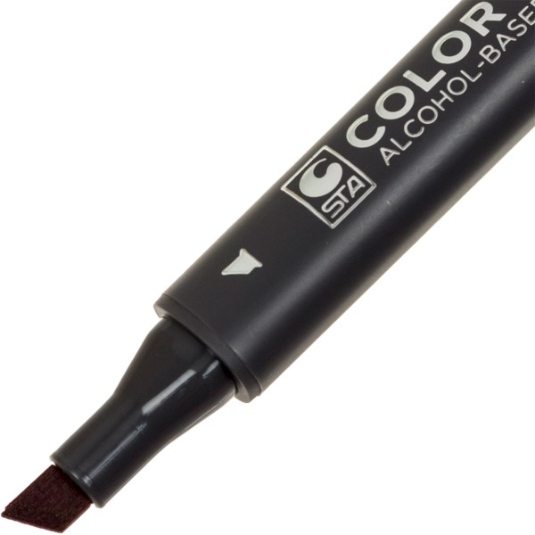 Маркер худож. двостор. "STA" №3202-87 азалія фіолетовий(6)