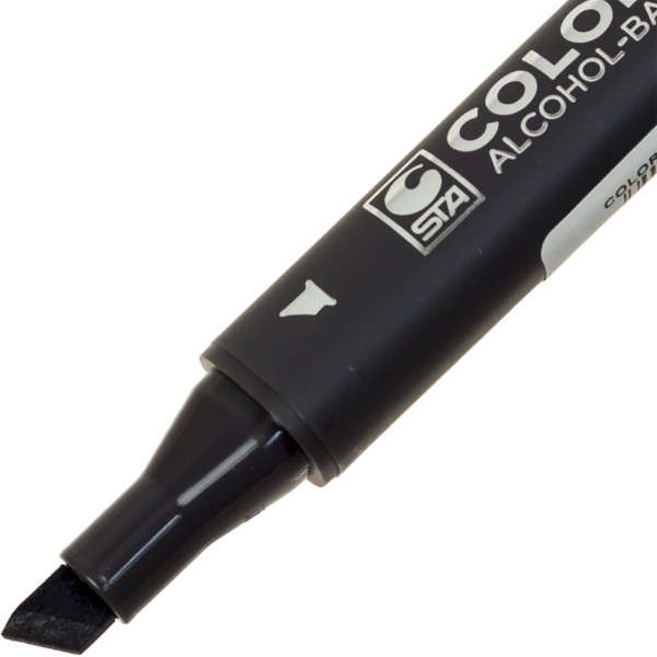 Маркер худож. двостор. "STA" №3202-WG3 теплий сірий3(6)