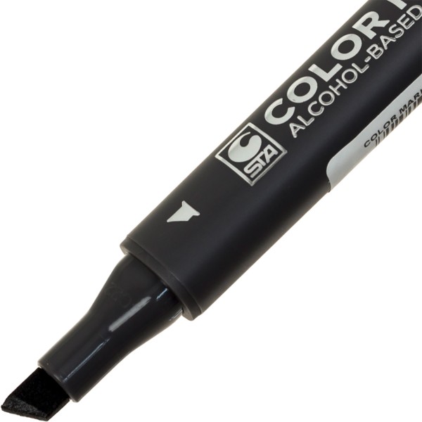 Маркер худож. двостор. "STA" №3202-WG7 теплий сірий7(6)