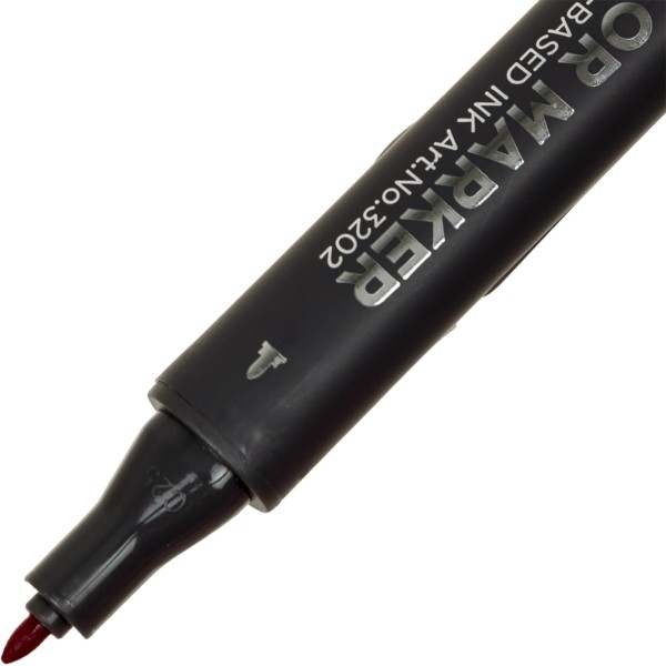 Маркер худож. двостор. "STA" №3202-5 вишнево-рожевий