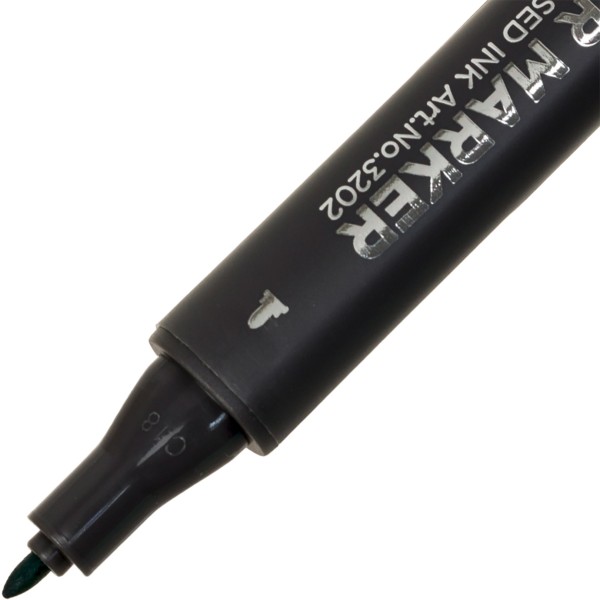 Маркер худож. двостор. "STA" №3202-58світло-мятний