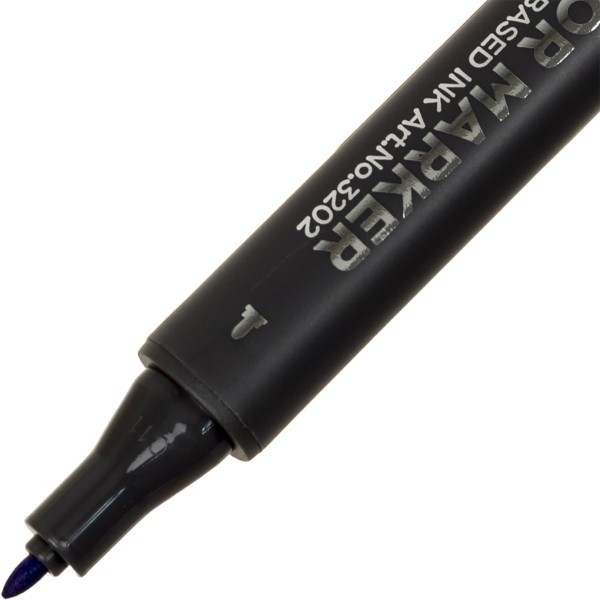 Маркер худож. двостор. "STA" №3202-77 блідо-блакитний