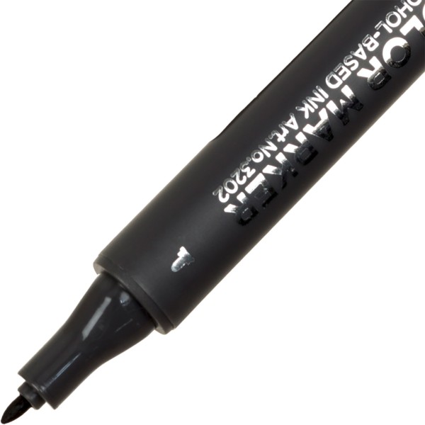 Маркер худож. двостор. "STA" №3202-96 махагоні