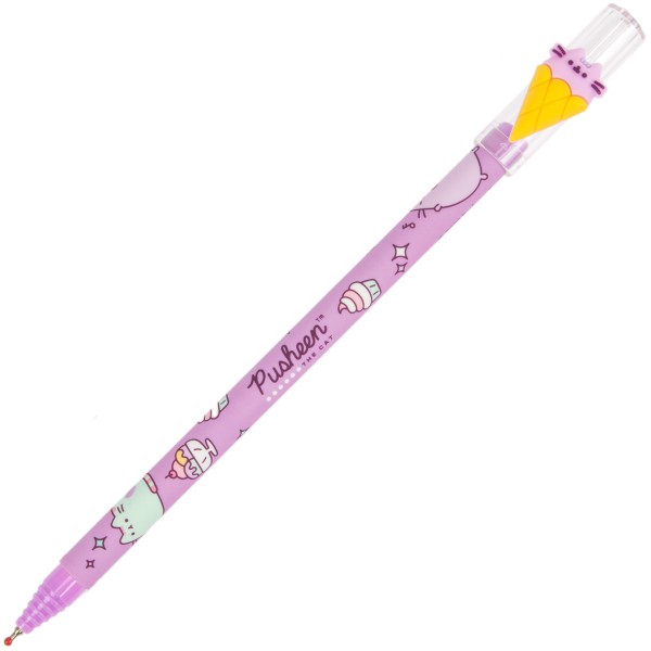 Ручка масляная шариковая Yes Pusheen 0,7 синяя (36) 412079