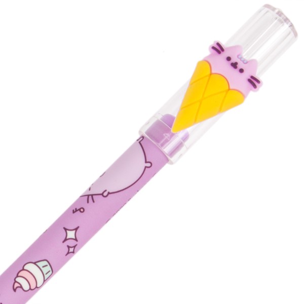 Ручка масляная шариковая Yes Pusheen 0,7 синяя (36) 412079