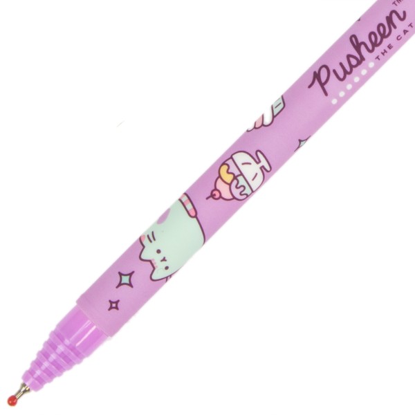 Ручка масляная шариковая Yes Pusheen 0,7 синяя (36) 412079