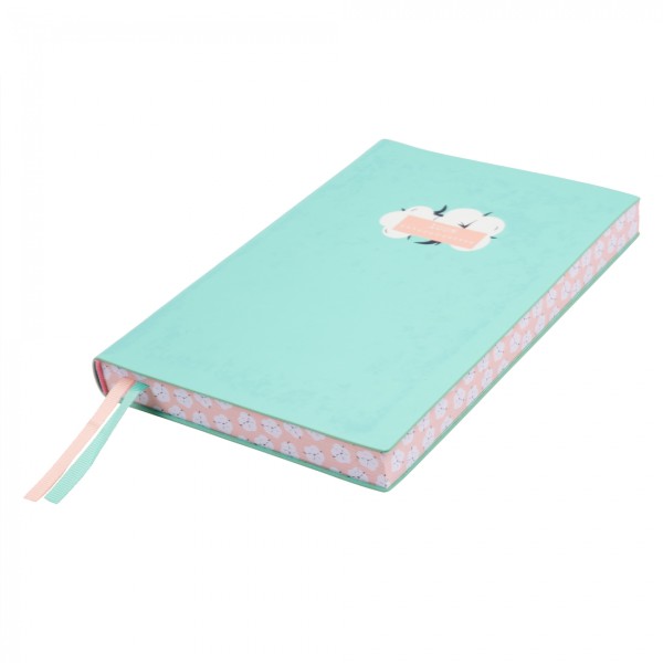 Щоден. А5 "Yes" недат 160арк. лін. "Сotton" м'яка обкл.,м'ятний №252445(10)(20)