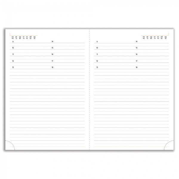 Щоден. А5 "Yes" недат 160арк. лін. "Сotton" м'яка обкл.,м'ятний №252445(10)(20)