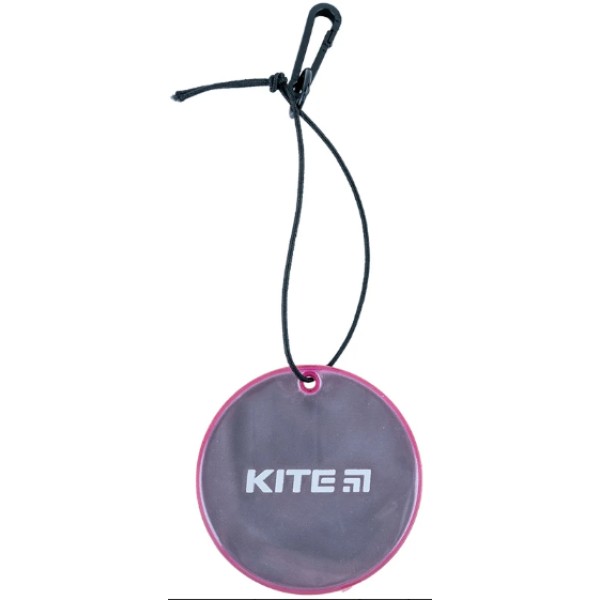 Підвіска м'яка світловідбиваюча "Kite" кругла, бузкова №K23-110-4(24)