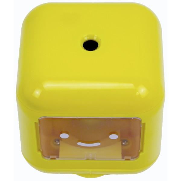 Точилка автомат. "CoolForSchool" №CF40928 жовта на бат.(12)