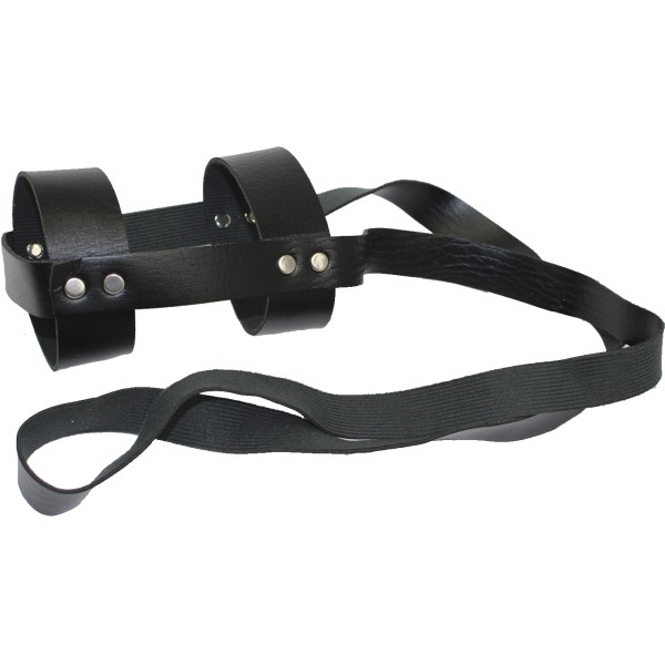 Фляга металева в шкіряному чохлі №AB-2